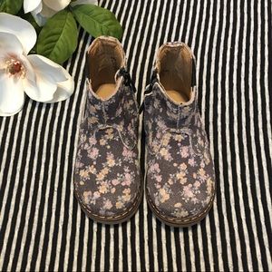 Tucker & Tate Floral Leather Fashion Boots